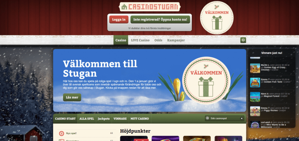 casinostugans hemsida