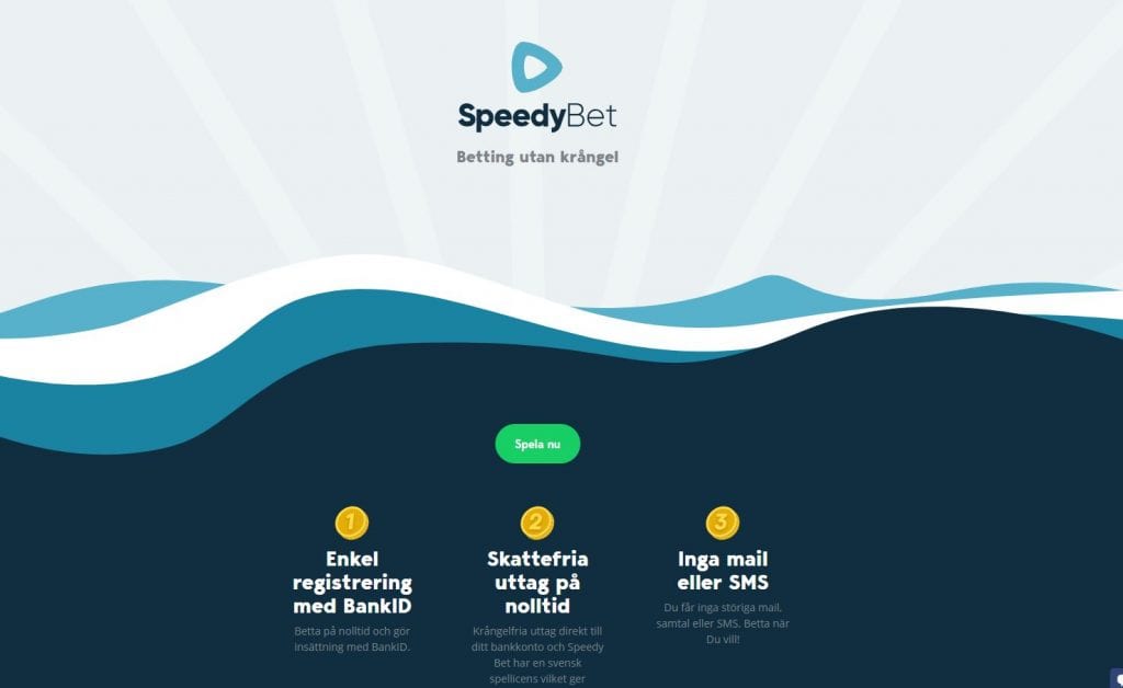 Captura de pantalla de Speedybet mostrando la interfaz del casino