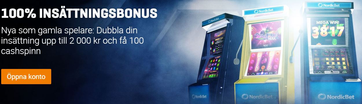 nordicbet bonus