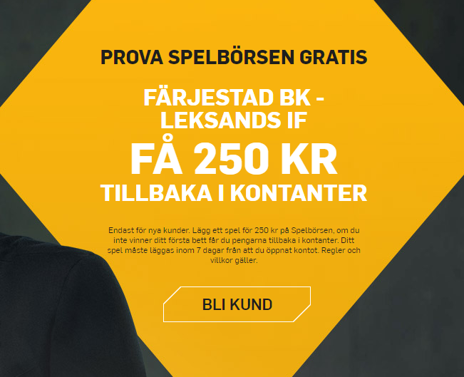 Gratis spel inför Färjestad - Leksand